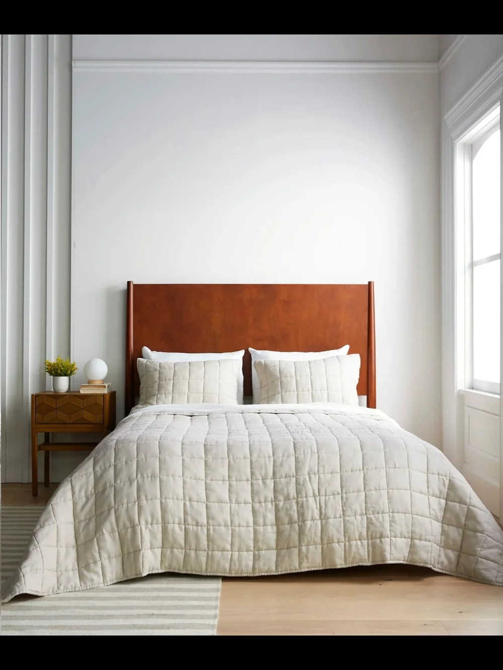 Quince European Linen Box Quilt King/Cal King